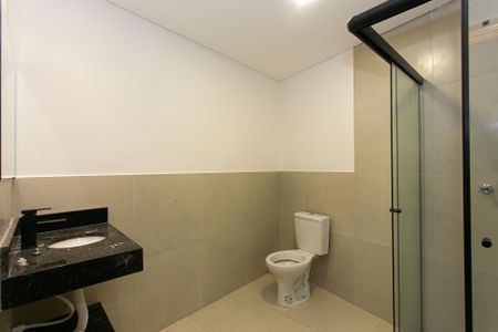 Banheiro da Suíte de apartamento para alugar com 1 quarto, 40m² em Cidade Mãe do Céu, São Paulo