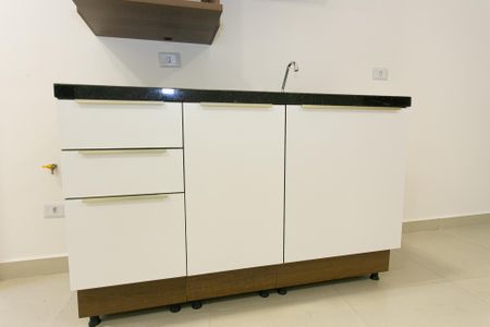 Cozinha - Armários de apartamento para alugar com 1 quarto, 40m² em Cidade Mãe do Céu, São Paulo