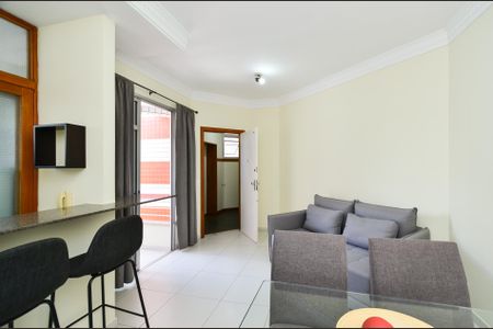 Sala Ambientes de apartamento à venda com 2 quartos, 54m² em Carmo, Belo Horizonte