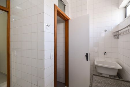 Área de Serviço de apartamento à venda com 2 quartos, 54m² em Carmo, Belo Horizonte