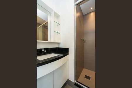 Studio para alugar com 38m², 1 quarto e 1 vaga Studio para alugar com 38m², 1 quarto e 1 vagaBanheiro