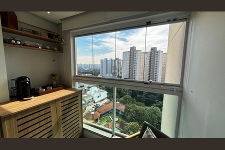Sala - Sala de Jantar - Varanda de apartamento à venda com 2 quartos, 73m² em Vila Eldizia, Santo André