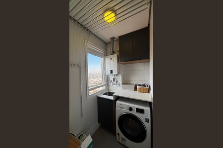Área de Serviço de apartamento à venda com 2 quartos, 73m² em Vila Eldizia, Santo André