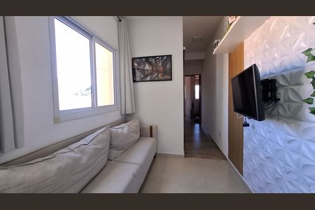 Sala de apartamento à venda com 2 quartos, 78m² em Vila Marina, Santo André