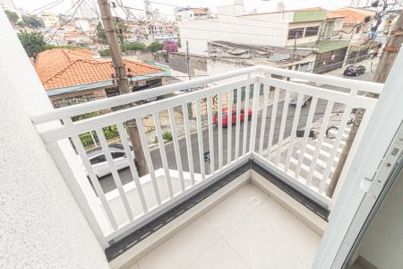 Sala/Cozinha - Varanda de apartamento à venda com 2 quartos, 54m² em Vila Canero, São Paulo