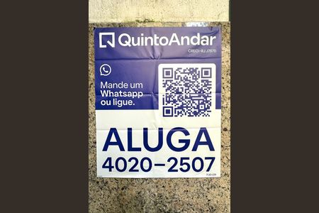 Placa de apartamento para alugar com 1 quarto, 32m² em Copacabana, Rio de Janeiro