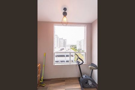 Varanda da Sala de apartamento para alugar com 2 quartos, 52m² em Utinga, Santo André