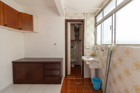 Área de Serviço de apartamento para alugar com 2 quartos, 64m² em Vila Lageado, São Paulo