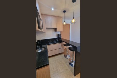 Cozinha de apartamento à venda com 1 quarto, 37m² em Centro, Guarulhos