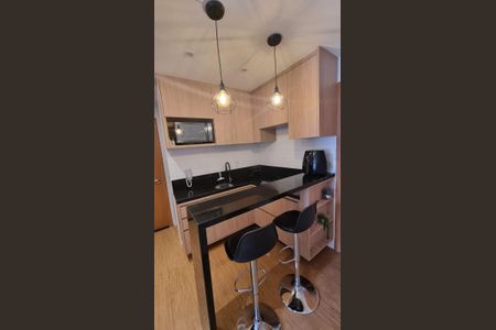 Cozinha de apartamento à venda com 1 quarto, 37m² em Centro, Guarulhos