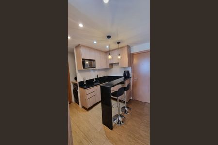 Cozinha de apartamento à venda com 1 quarto, 37m² em Centro, Guarulhos