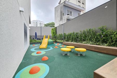 Área comum - Playground de kitnet/studio para alugar com 1 quarto, 24m² em Santo Amaro, São Paulo