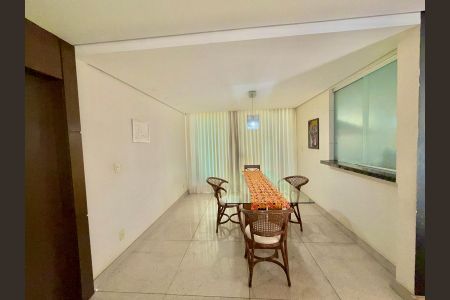 Sala de jantar de apartamento à venda com 4 quartos, 180m² em Pampulha, Belo Horizonte