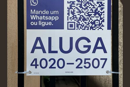 Studio para alugar com 33m², 1 quarto e sem vaga Studio para alugar com 33m², 1 quarto e sem vagaPlaca NVNG-826 - Instalada em 20/07/2026