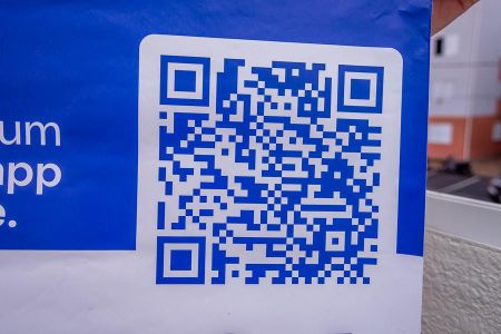 Apartamento para alugar com 50m², 2 quartos e 1 vaga Apartamento para alugar com 50m², 2 quartos e 1 vagaPlaca do Quinto andar-QRCode