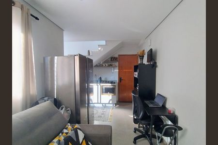 Sala/Cozinha de apartamento à venda com 2 quartos, 100m² em Baeta Neves, São Bernardo do Campo