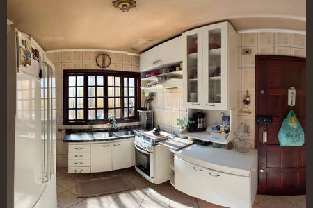 cozinha de casa à venda com 3 quartos, 117m² em Jardim Beatriz, Taboão da Serra