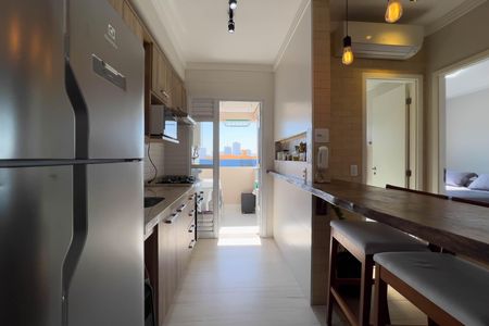 Cozinha de apartamento para alugar com 1 quarto, 51m² em Cambuci, São Paulo