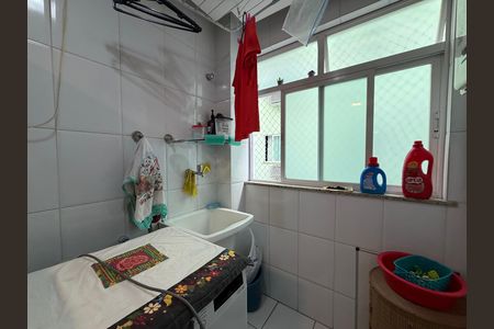 Área de serviço  de apartamento para alugar com 3 quartos, 110m² em Jacarepaguá, Rio de Janeiro