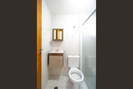 Banheiro de kitnet/studio para alugar com 1 quarto, 36m² em Vila Aricanduva, São Paulo