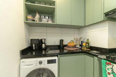 Apartamento à venda com 35m², 2 quartos e sem vaga Apartamento à venda com 35m², 2 quartos e sem vagaCozinha e Área de Serviço
