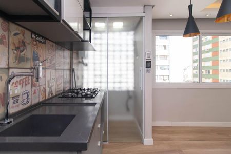 Cozinha e Área de Serviço de apartamento à venda com 2 quartos, 68m² em Centro Histórico, Porto Alegre