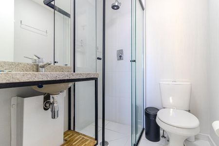 Studio para alugar com 20m², 1 quarto e 1 vaga Studio para alugar com 20m², 1 quarto e 1 vagaBanheiro