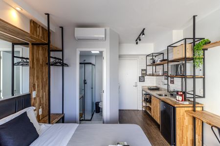 Studio para alugar com 20m², 1 quarto e 1 vaga Studio para alugar com 20m², 1 quarto e 1 vagaStudio