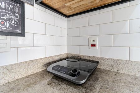 Studio para alugar com 20m², 1 quarto e 1 vaga Studio para alugar com 20m², 1 quarto e 1 vagaCozinha