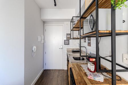 Studio para alugar com 20m², 1 quarto e 1 vaga Studio para alugar com 20m², 1 quarto e 1 vagaCozinha