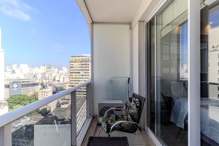 Studio para alugar com 20m², 1 quarto e 1 vaga Studio para alugar com 20m², 1 quarto e 1 vagaVaranda