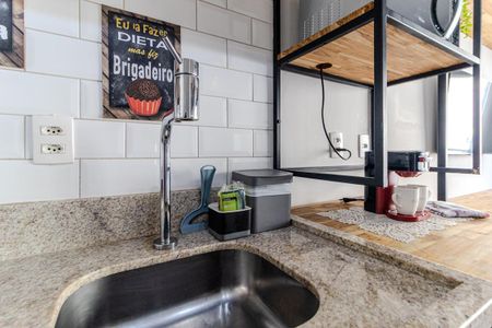 Studio para alugar com 20m², 1 quarto e 1 vaga Studio para alugar com 20m², 1 quarto e 1 vagaCozinha