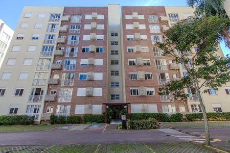 Fachada do bloco de apartamento para alugar com 2 quartos, 58m² em Vila Nova, Porto Alegre