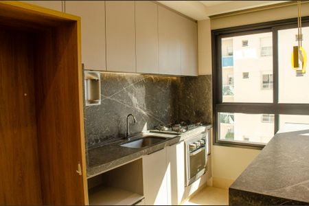 Cozinha de apartamento para alugar com 2 quartos, 70m² em Setor Marista, Goiânia