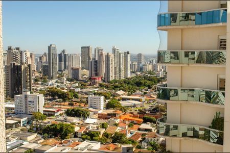 Vista da Sala de apartamento para alugar com 2 quartos, 70m² em Setor Marista, Goiânia