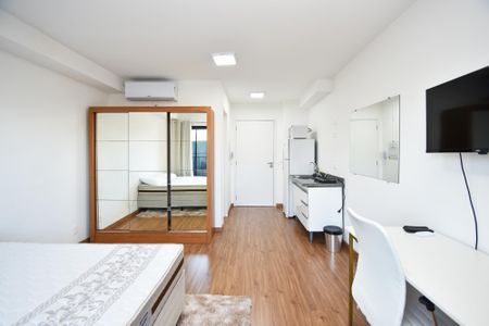 Studio para alugar com 24m², 1 quarto e sem vaga Studio para alugar com 24m², 1 quarto e sem vagaentrada