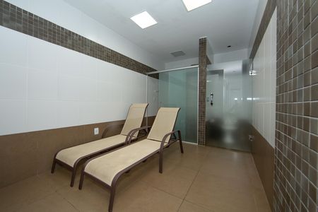 SAUNA de apartamento à venda com 2 quartos, 60m² em Luxemburgo, Belo Horizonte
