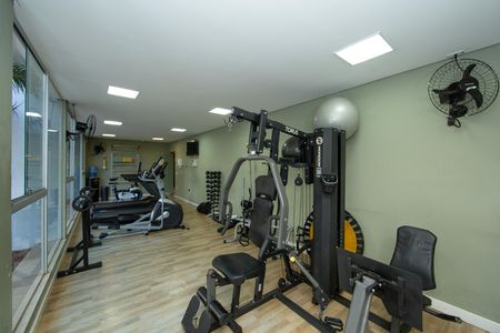 ACADEMIA de apartamento à venda com 2 quartos, 60m² em Luxemburgo, Belo Horizonte