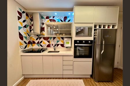 Cozinha de apartamento à venda com 1 quarto, 41m² em Tatuapé, São Paulo