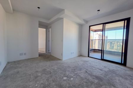 Sala de apartamento à venda com 2 quartos, 59m² em Jardim, Santo André