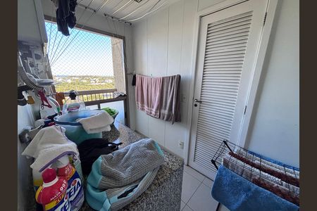 Área de Serviço de apartamento para alugar com 4 quartos, 206m² em Barra da Tijuca, Rio de Janeiro