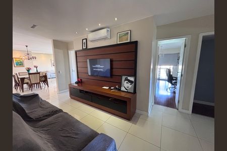 Sala de TV de apartamento para alugar com 4 quartos, 206m² em Barra da Tijuca, Rio de Janeiro