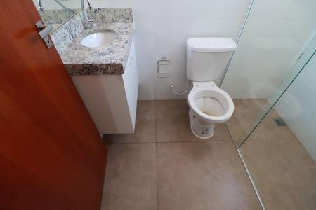 Banheiro suite  de casa para alugar com 3 quartos, 125m² em Jardim Irajá, Ribeirão Preto