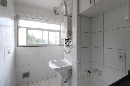 Área de serviço de apartamento à venda com 3 quartos, 74m² em Taquara, Rio de Janeiro