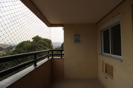 Sala - Varanda de apartamento à venda com 3 quartos, 74m² em Taquara, Rio de Janeiro