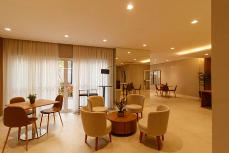 Área comum de apartamento para alugar com 1 quarto, 28m² em Vila Gustavo, São Paulo