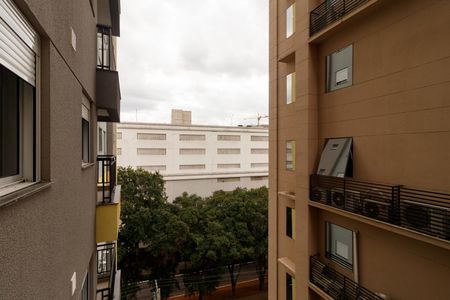 Varanda da Sala de apartamento para alugar com 1 quarto, 28m² em Vila Gustavo, São Paulo