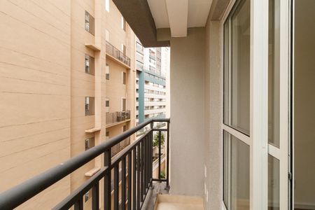 Varanda da Sala de apartamento para alugar com 1 quarto, 28m² em Vila Gustavo, São Paulo