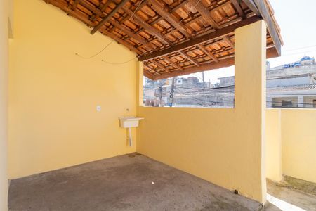 Área de Serviço de casa para alugar com 1 quarto, 45m² em Jardim Gonzaga, São Paulo