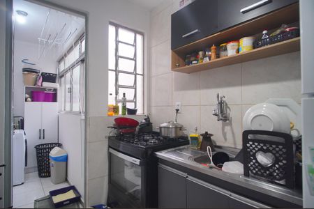 Cozinha de apartamento à venda com 2 quartos, 53m² em São Miguel, São Leopoldo